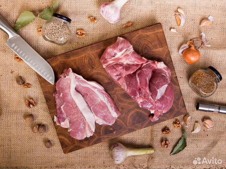 Торцевая разделочная доска дуб