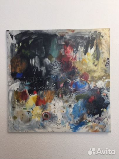 Картина 80*80 абстракция