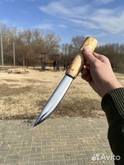Нож якутский охотничий