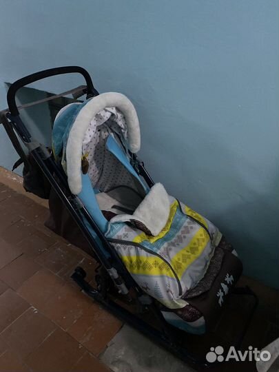 Санки коляска ника