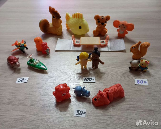 Игрушки мелкие