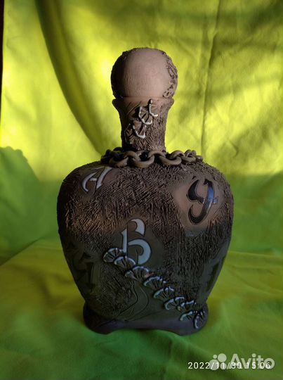 Бутылка керамическая