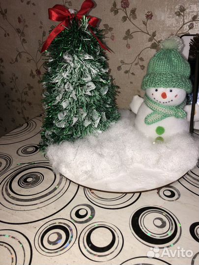 Новогодняя поделка в сад/школу