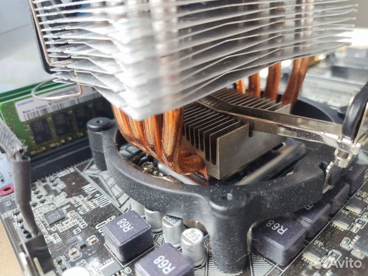 Мат.плата и процессор / i5 7400+asus B150-plus