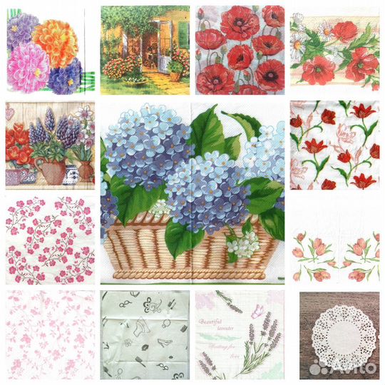 Салфетки для декупажа обмен