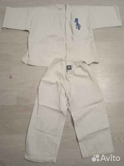 Кимоно для каратэ детское 6-10лет