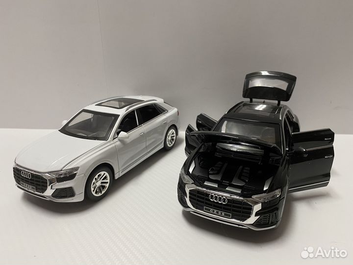 Металлическая машина Audi Q8 21 см