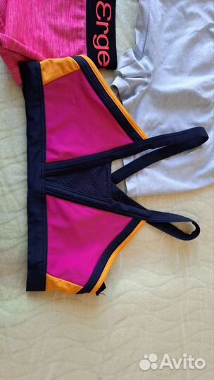 Спортивный топ, топик, майка короткая