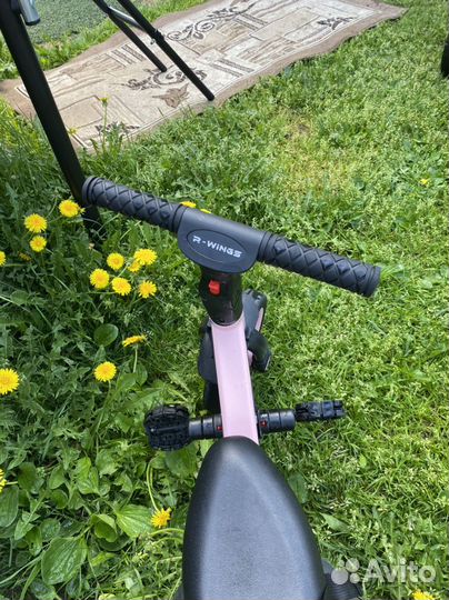 Трехколесный велосипед с родительской ручкой