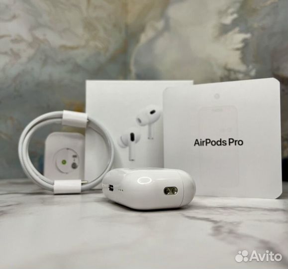 Наушники airpods pro 2 type c premium чип airoha