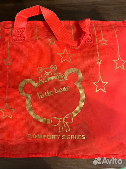 Плед детский плюшевый 100*150 новый в сумке