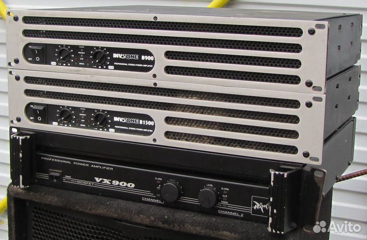 Усилители звука Pro 180-2550W 3ш QSC PV Crown CVR