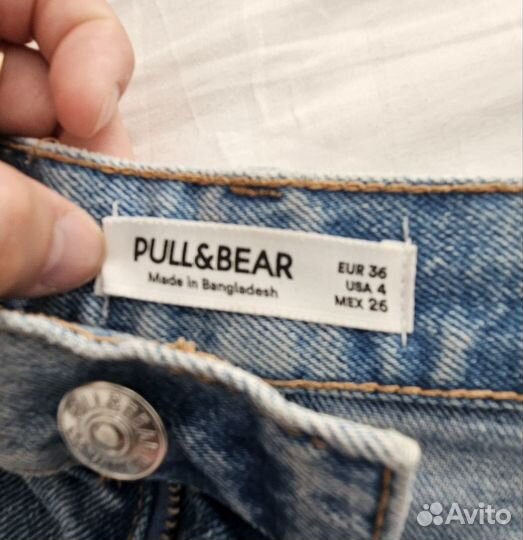 Джинсовые шорты Pull&Bear / Пул энд Бир