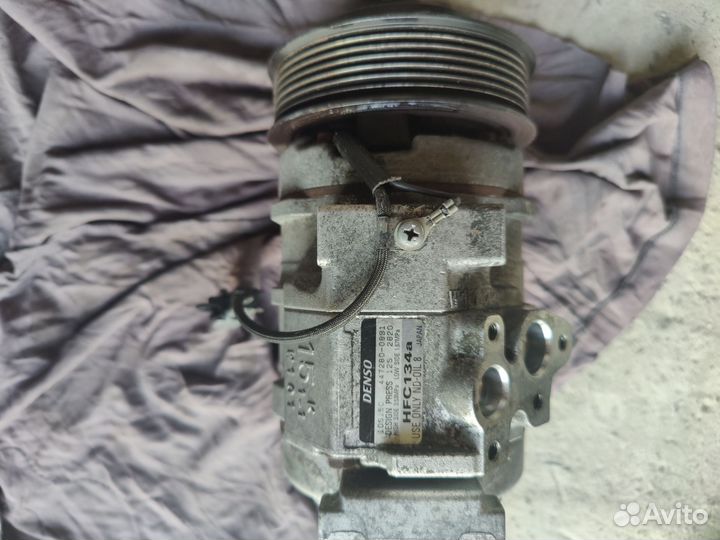 Компрессор кондиционера iveco daily