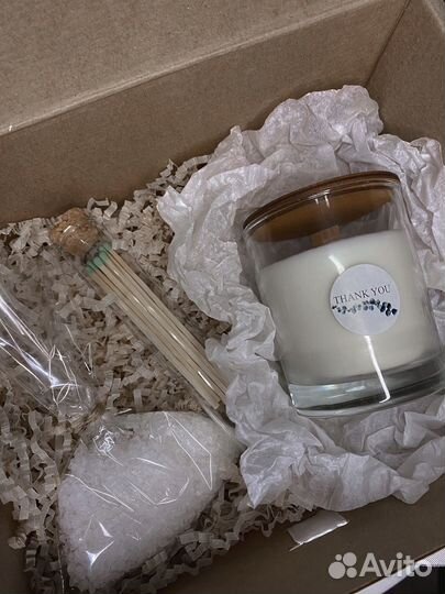 Бокс подарочный / Свечи / Подарки