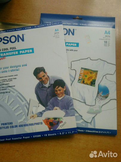 Бумага Epson А4 (термопереводная)