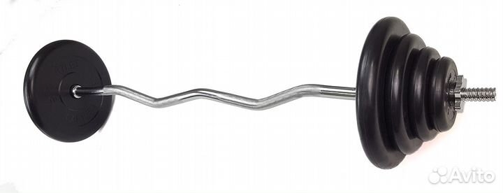 Штанга разборная 45 кг EZ