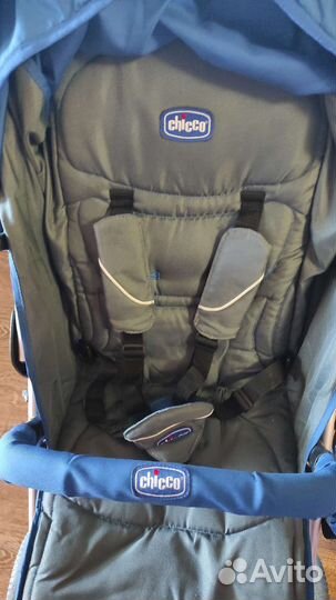 Детская прогулочная коляска трость chicco multiway