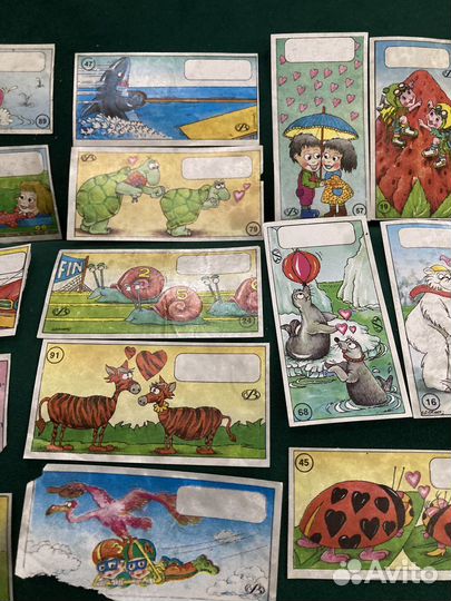 Вкладыши кукуруку