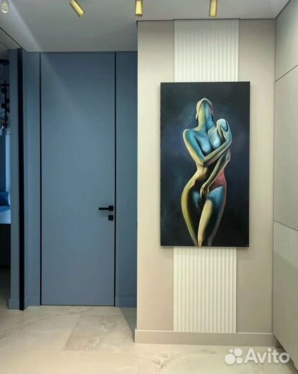 Картина акрилом на холсте