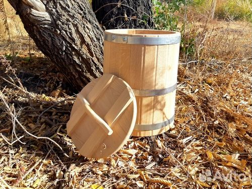 Кадка дубовая 50 литров