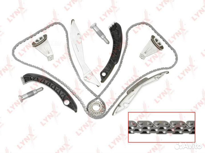 Lynxauto TK-0190 Комплект цепи грм