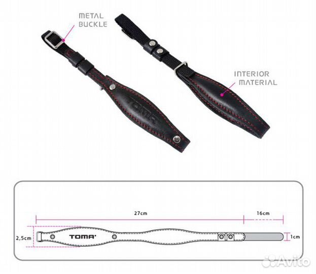 Ремень toma для фотоаппарата на запястье
