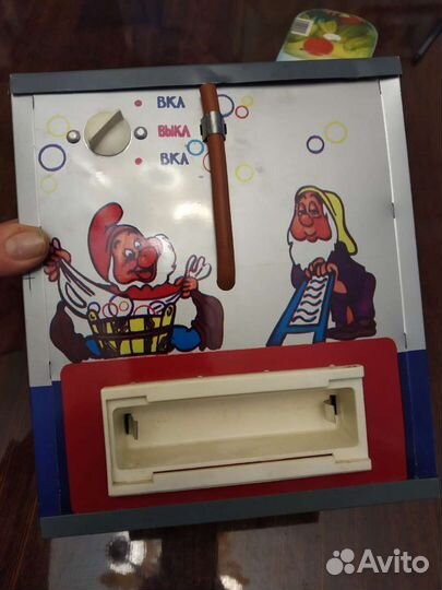 Стиральная машина игрушка СССР