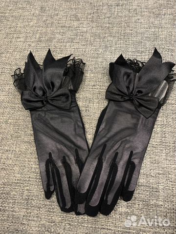 Перчатки женские вечерние