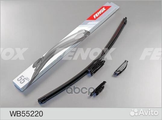 WB55220 щетка стеклоочистителя 550/22'' Renau