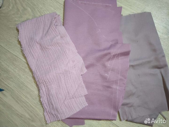 Лоскутки ткани для рукоделия