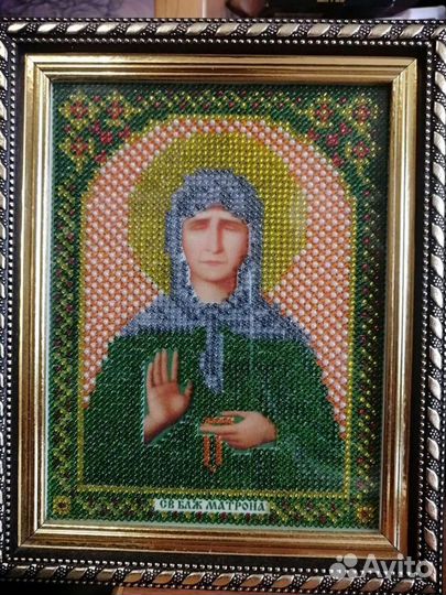 Икона из бисера Св. Татьяна