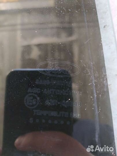 Стекло заднее правое Форд Фиеста 6 седан