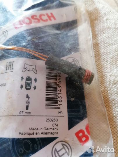 Датчик износа тормозных колодок w211