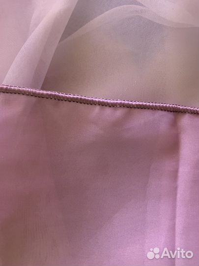 Вуаль на шторной ленте с утяжелителем новая