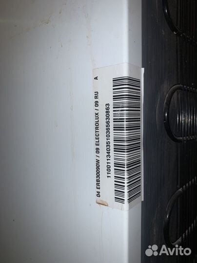 Холодильник electrolux erb30090w