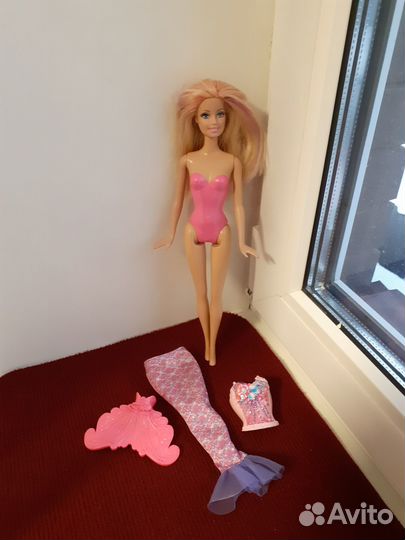 Кукла Барби barbie русалочка 2 в 1