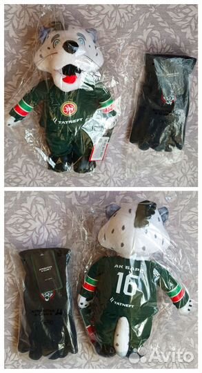 Набор кхл Ак Барс игрушка + перчатки