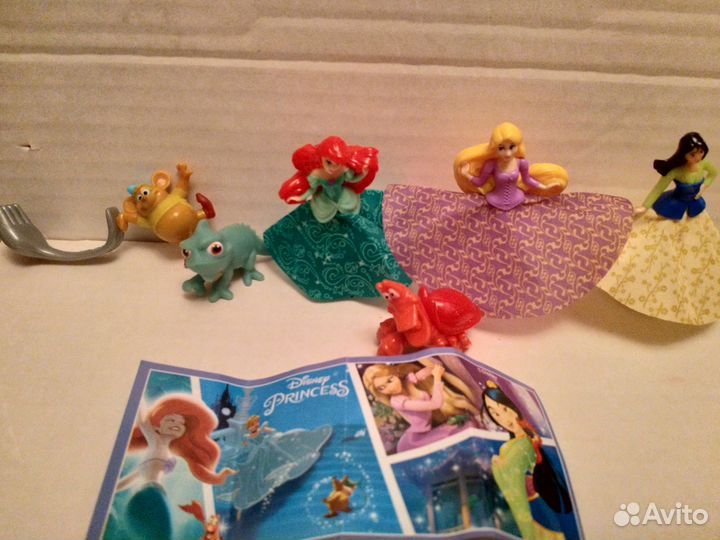 Киндер юбилей, принцессы, 