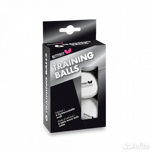 Мячи для настольного тенниса Butterfly 40+ 6 шт