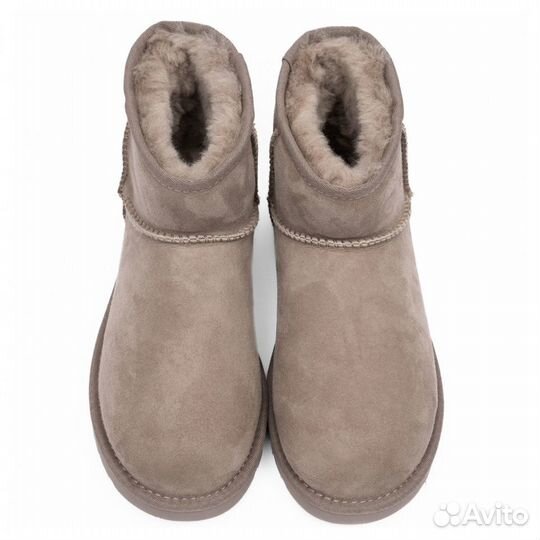 Угги женские зимние натуральные ugg Mini II Smoke