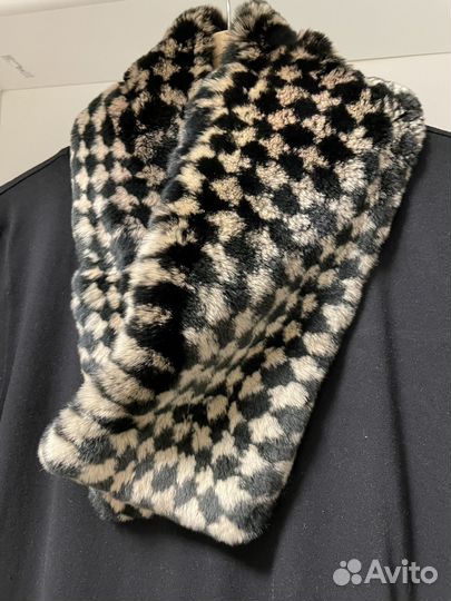 Женский шарф меховой Max Mara шиншилла рекс