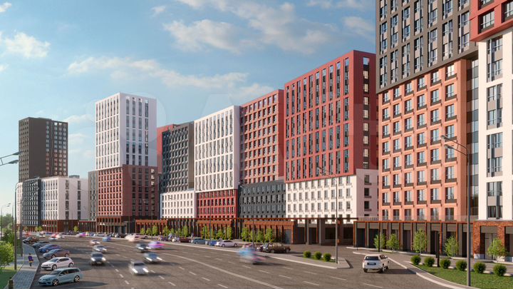 3-к. квартира, 62,7 м², 10/19 эт.