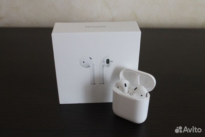 Беспроводные наушники apple airpods 2