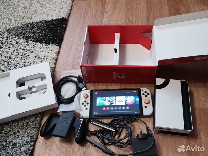 Nintendo switch oled 64 +512 прошитый