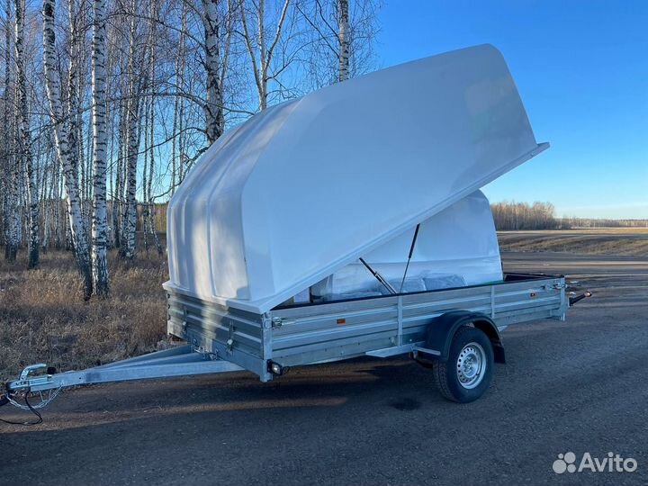 Прицеп с крышкой мзса 817719.022.мзса