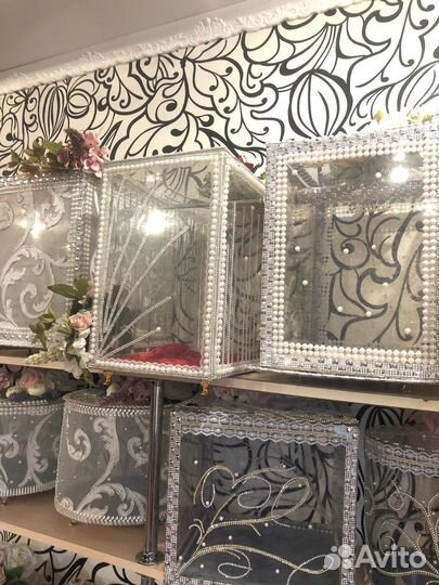 Свадебные корзины хонча зеркала платки