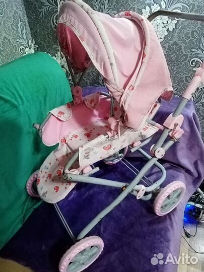 Коляска кукольная