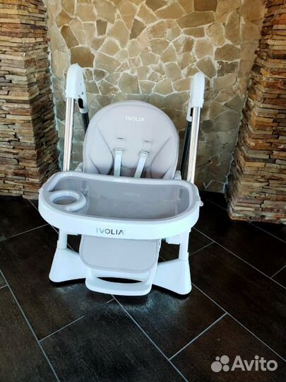 Стул для кормления Luxmom (серый )