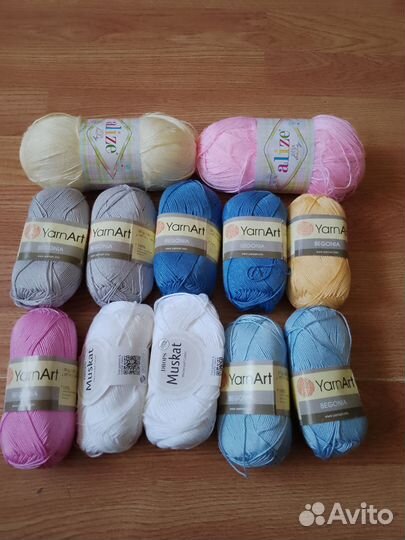 Пряжа нитки для вязания